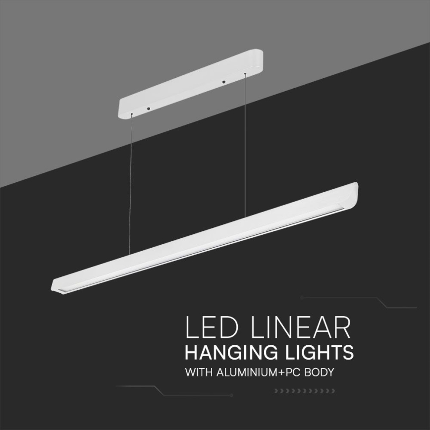 LED pendel LED/36W/230V 3000/4000/6400K hvid