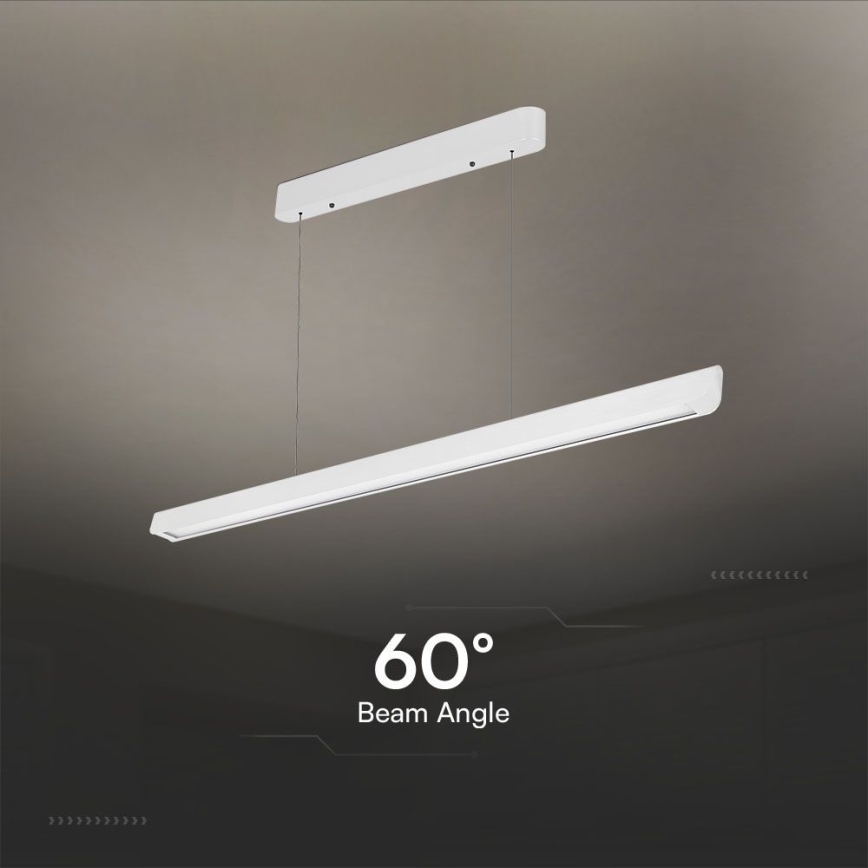 LED pendel LED/36W/230V 3000/4000/6400K hvid