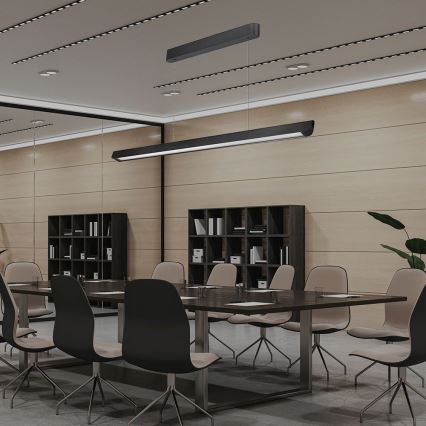 LED pendel LED/36W/230V 3000/4000/6400K sort