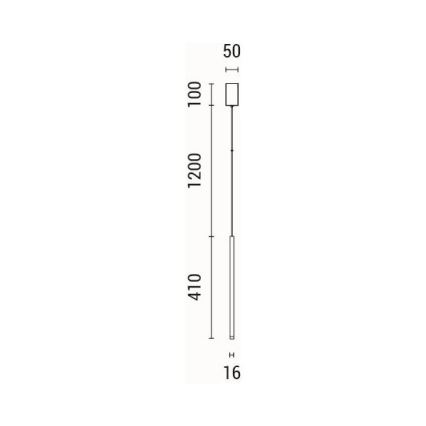 LED pendel LED/3W/230V 3000K diameter 5 cm