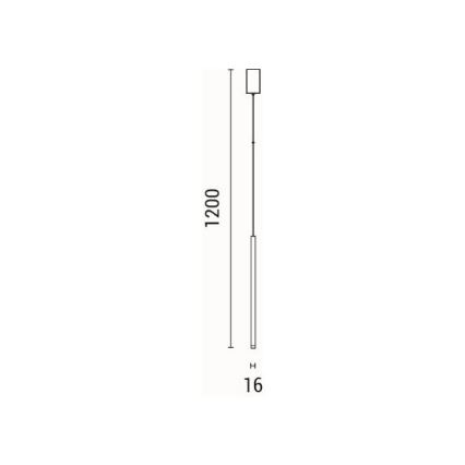 LED pendel LED/3W/230V 3000K diameter 6 cm