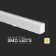 LED pendel LED/40W/230V 3000/4000/6400K hvid