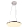 LED pendel LED/40W/230V 3000K diameter 40 cm skinnende krom