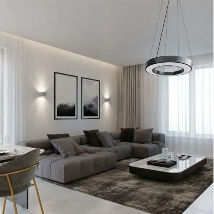 LED pendel LED/40W/230V 4000K diameter 80 cm