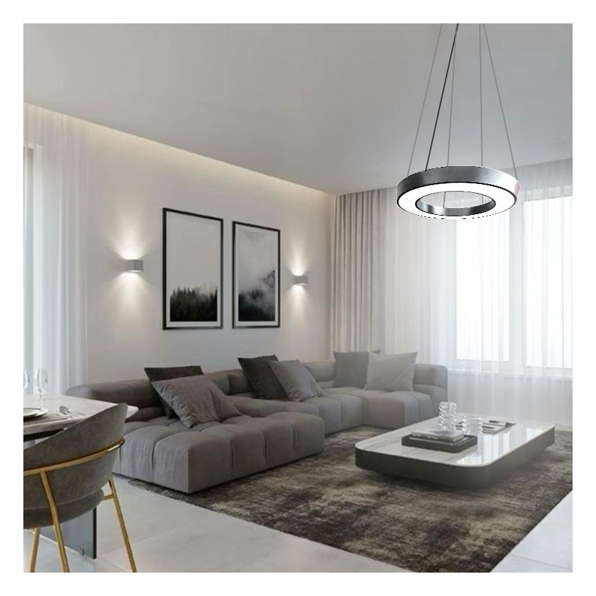 LED pendel LED/40W/230V 4000K diameter 80 cm