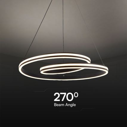 LED pendel LED/40W/230V 3000/4000/6400K