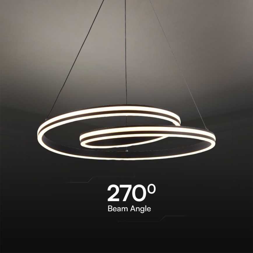 LED pendel LED/40W/230V 3000/4000/6400K