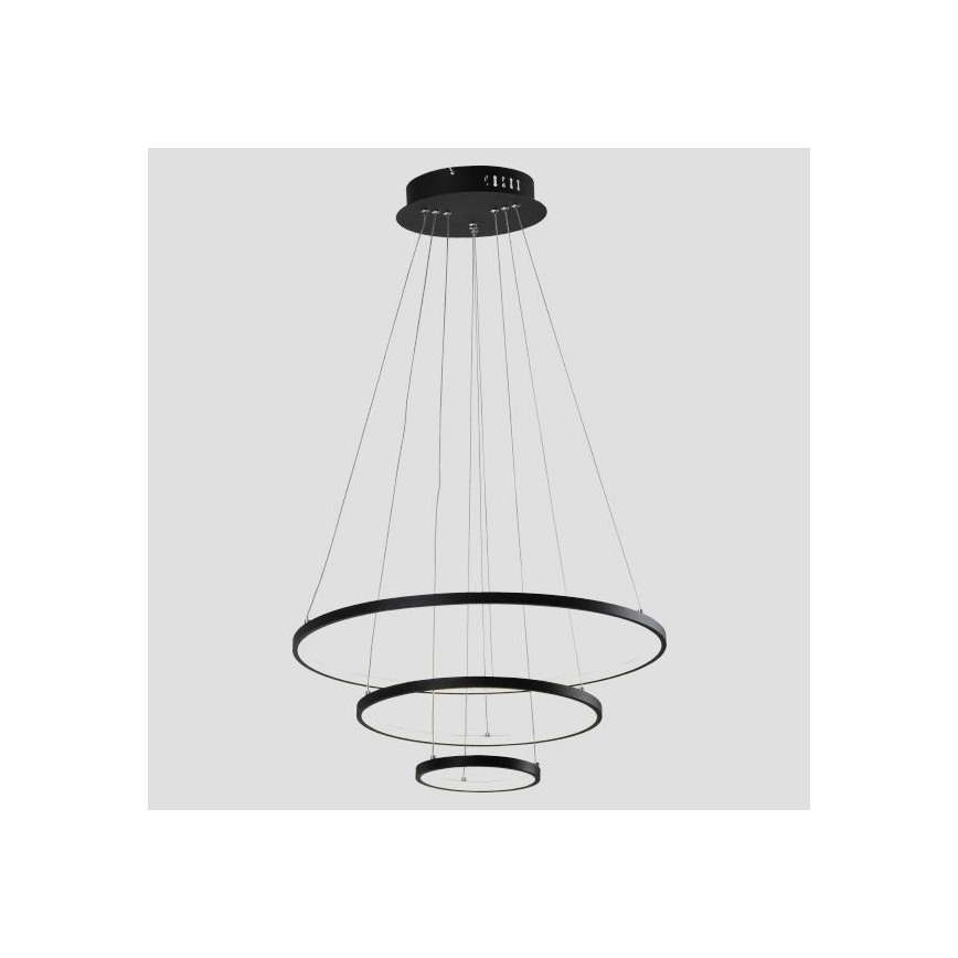 LED pendel LED/42W/230V 3000K sort