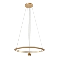 LED pendel LED/45W/230V 3000K diameter 62 cm guldfarvet