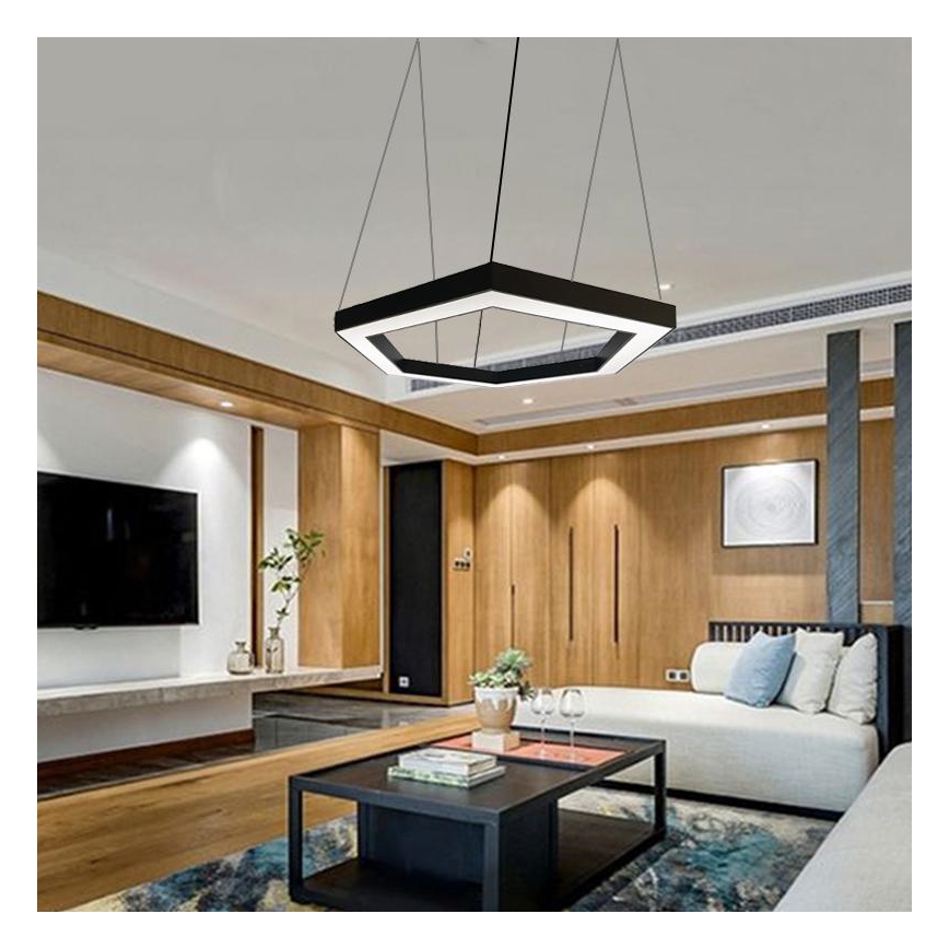 LED pendel LED/50W/230V 4000K diameter 100 cm