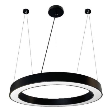 LED pendel LED/50W/230V 4000K diameter 100 cm sort