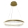 LED pendel LED/52W/230V diameter 60 cm guldfarvet