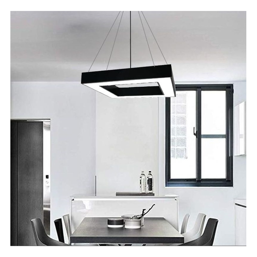 LED pendel LED/55W/230V 4000K 80x80 cm