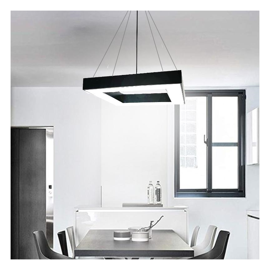 LED pendel LED/55W/230V 4000K 80x80 cm