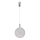 LED pendel LED/6,3W/230V 3000K skinnende krom diameter 25 cm