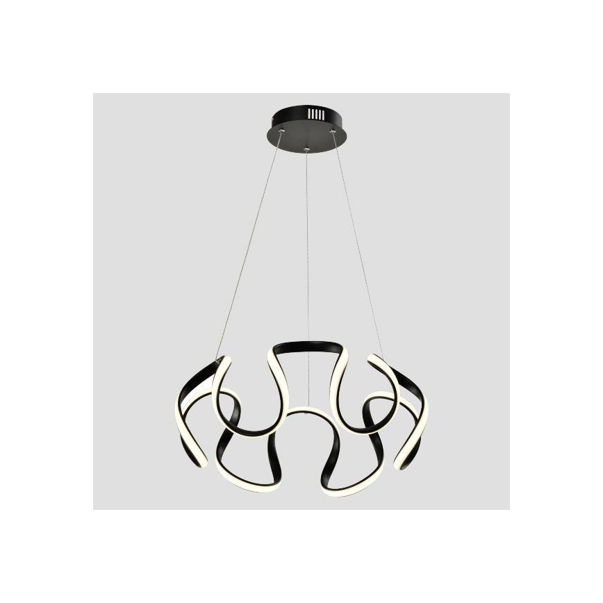 LED pendel LED/60W/230V 3000K sort