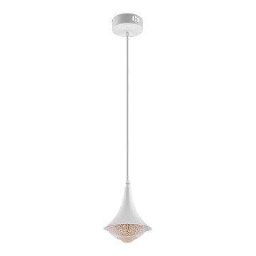 LED pendel LED/9W/230V diameter 14 cm hvid
