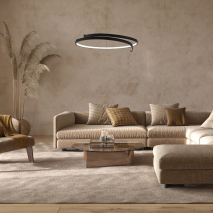 LED pendel LORENZO LED/35W/230V sort