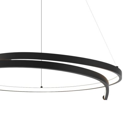 LED pendel LORENZO LED/35W/230V sort