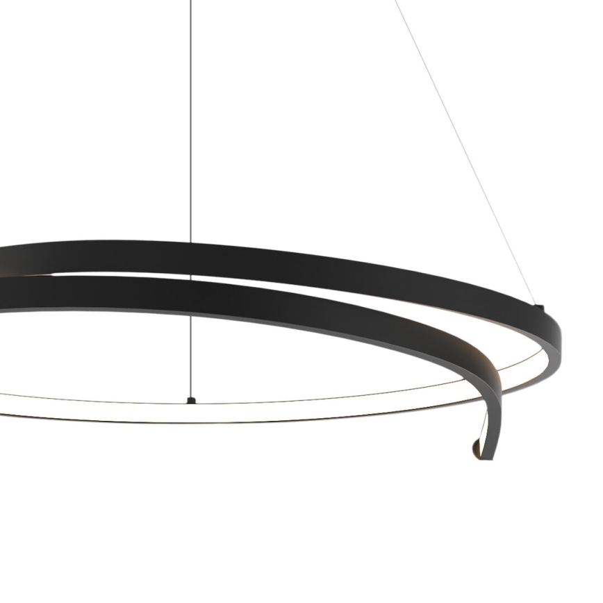 LED pendel LORENZO LED/35W/230V sort