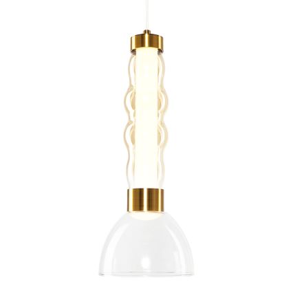 LED pendel LUCCO LED/13W/230V diameter 15 cm guldfarvet