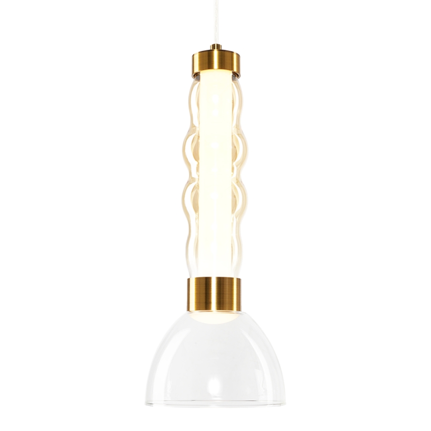 LED pendel LUCCO LED/13W/230V diameter 15 cm guldfarvet