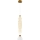 LED pendel LUCCO LED/18W/230V diameter 15 cm guldfarvet