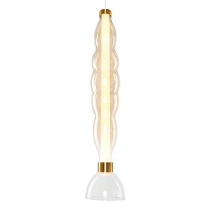 LED pendel LUCCO LED/18W/230V diameter 15 cm guldfarvet