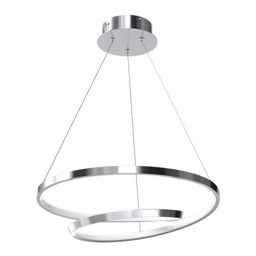 LED pendel LUCERO LED/48W/230V skinnende krom