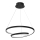 LED pendel LUCERO LED/48W/230V sort