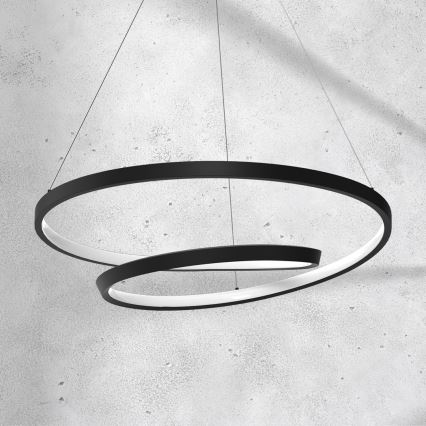LED pendel LUCERO LED/48W/230V sort