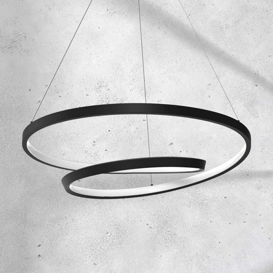 LED pendel LUCERO LED/48W/230V sort
