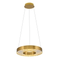 LED Pendel lys JESI LED/35W/230V 3000K diameter 40 cm bronze