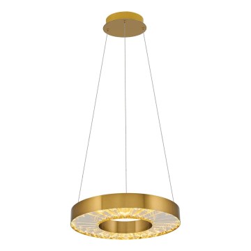LED Pendel lys JESI LED/35W/230V 3000K diameter 40 cm bronze