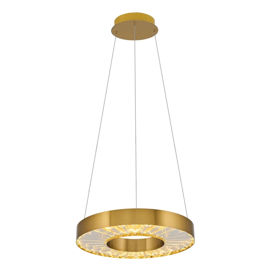 LED Pendel lys JESI LED/35W/230V 3000K diameter 40 cm bronze