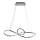 LED pendel MARCO LED/42W/230V skinnende krom