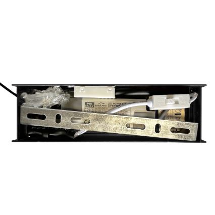 LED-pendel med ophængskabel LINEA LED/36W/230V 3000/4000/5700K CRI 90 sort