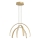 LED-pendel med wire MEGAN LED/41W/230V, guldfarvet