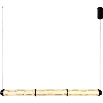 LED-pendel med wireophæng CORTE LED/25W/230V, sort