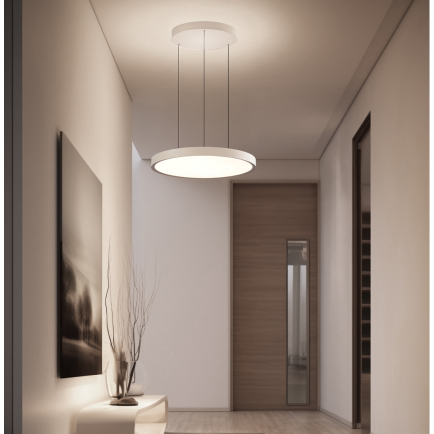LED-pendel med wireophæng DENVER LED/76W/230V beige