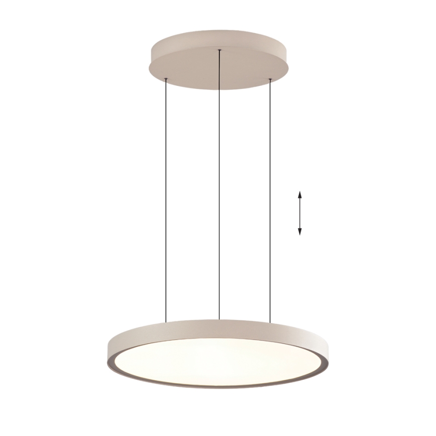 LED-pendel med wireophæng DENVER LED/76W/230V beige