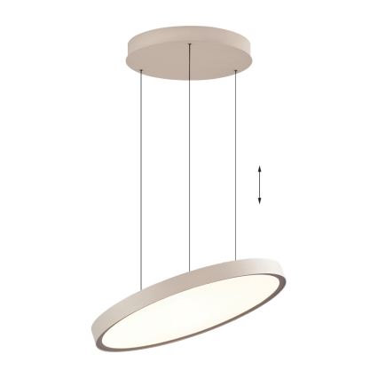 LED-pendel med wireophæng DENVER LED/76W/230V beige