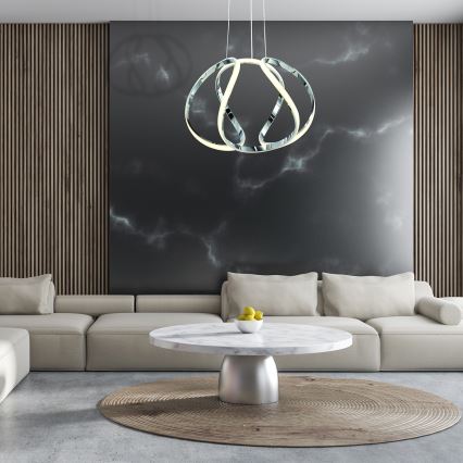 LED-pendel med wireophæng GLOBE LED/50W/230V