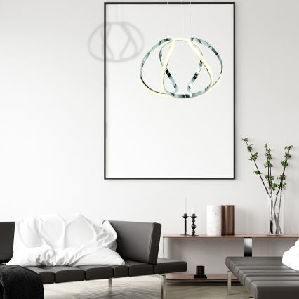 LED-pendel med wireophæng GLOBE LED/50W/230V