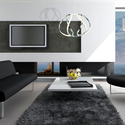 LED-pendel med wireophæng GLOBE LED/50W/230V