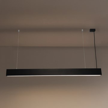 LED-pendel med wireophæng LED/55W/230V 3000/4000/6500K 120 cm sort