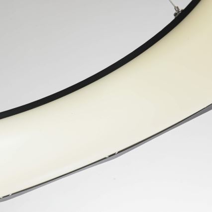 LED-pendel med wireophæng REUS LED/36W/230V 4000K Ø 61 cm sort