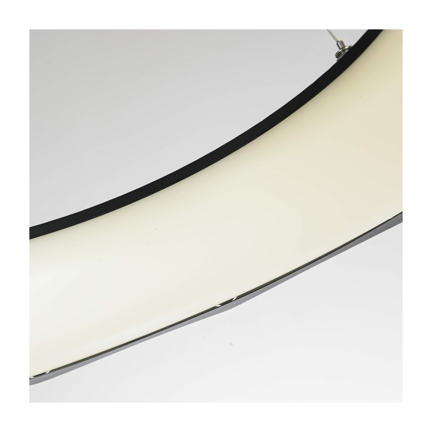LED-pendel med wireophæng REUS LED/36W/230V 4000K Ø 61 cm sort