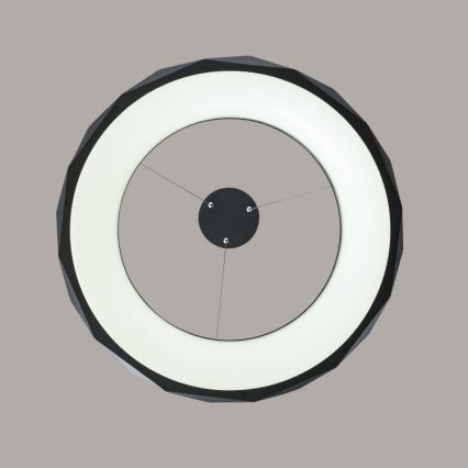 LED-pendel med wireophæng REUS LED/36W/230V 4000K Ø 61 cm sort