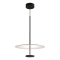 LED-pendel med wireophæng ROSS LED/13W/230V sort/hvid